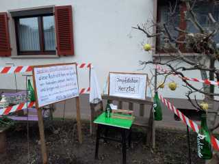 Corona Impfstation im Herztal
