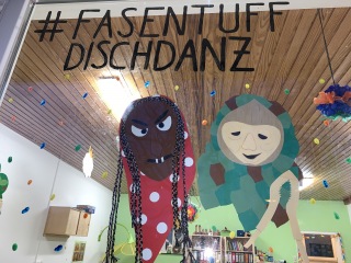 Fensterbild des Kindergarten St. Josef