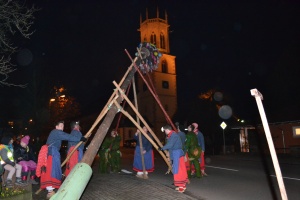 Narrenbaumstellen 2017